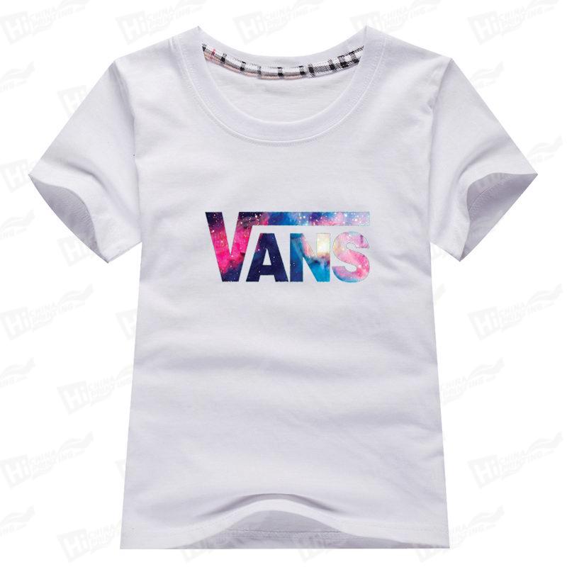 Colorful VANS Kids's Short-Sleeve T-Shirts